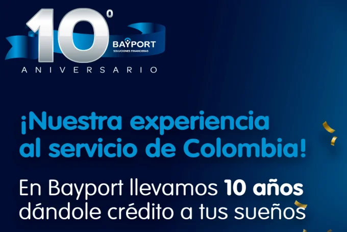 banner aniversario bayport